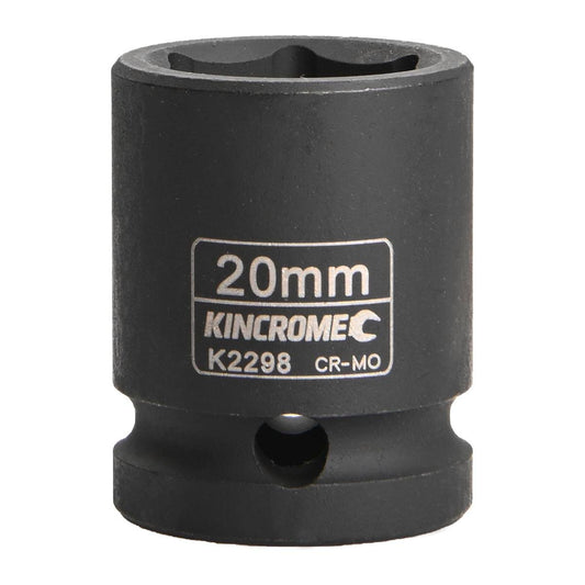 Kincrome 20mm Impact Socket Cr-Mo Steel Rust Resistant Durable - Auzzistore