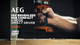 AEG Powertools 18V Brushless Sub Compact 2 Piece Kit - 4.0Ah Battery - Lightweight
