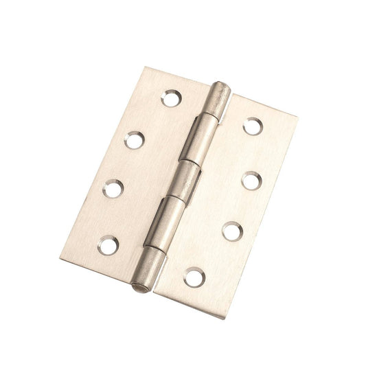 Lane Stainless Steel Butt Hinge 100 x 75 x 1 6mm Loose Pin Smooth Action