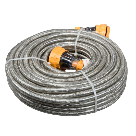 Cordtech 25m Ip66 Steel Braided Xhd Extension Lead - Auzzistore