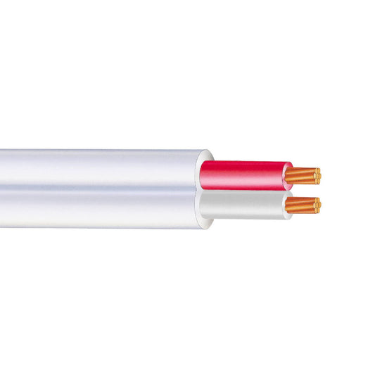 Nexans Olex Twin Active Connect Cable 2.5mm x 100m - Copper - White Sheath - Auzzistore