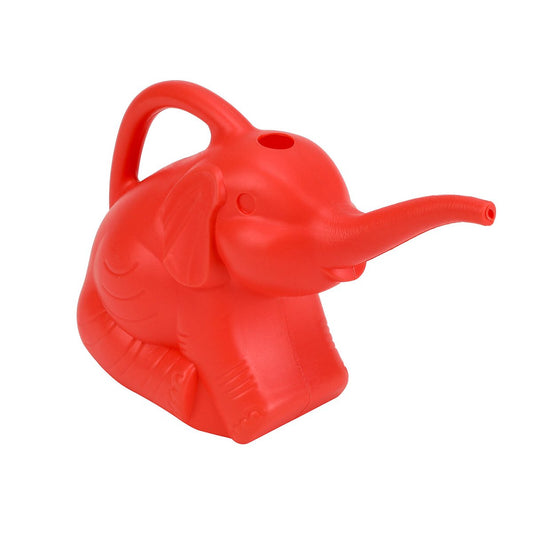 Garden Basics Elephant Watering Can - 1.6L - Persimmon - Durable PE - Auzzistore