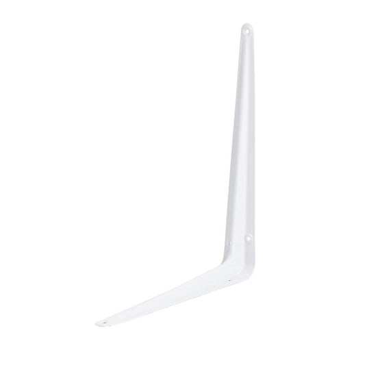 Zenith White London Bracket - 300x250mm - Steel - Light Duty - Durable - Auzzistore