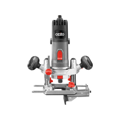 Ozito 850W Router - Variable Speed - Plastic & Metal - Clean Cuts