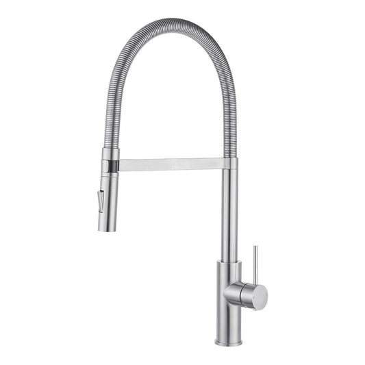 Mondella Resonance Sink Mixer - 35mm - Brushed Stainless Steel - Multi Function - Water Efficient