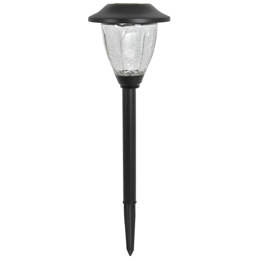 Click Charlotte Solar LED Pathway Light - 145mm - Stainless Steel - Outdoor Use