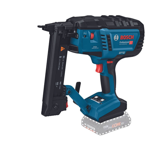 Bosch 18V Professional Wood Stapler Skin Only - Cordless - 295mm x 110mm x 380mm - Auzzistore