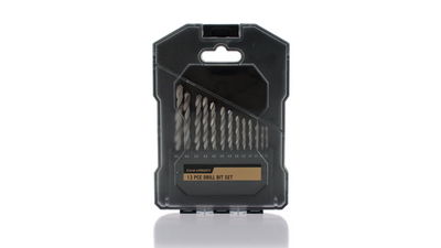 Craftright 13 Piece Drill Bit Set - HSS Steel - 1.5mm to 6.5mm - Precision Drilling