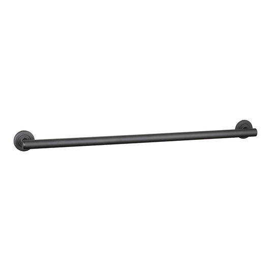Evekare 900mm Linear Grab Rail - Matte Black - Stainless Steel - 250kg Weight Rating
