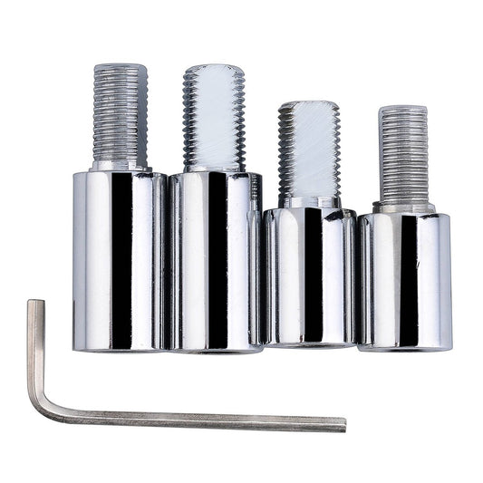 Kinetic Spindle Top Extender 4 Pack - 20mm & 25mm - White - Durable - Auzzistore