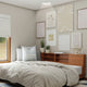 Brilliant 30cm Tri Colour LED Oyster Ceiling Light - Plug-In - White - 2000 Lumens