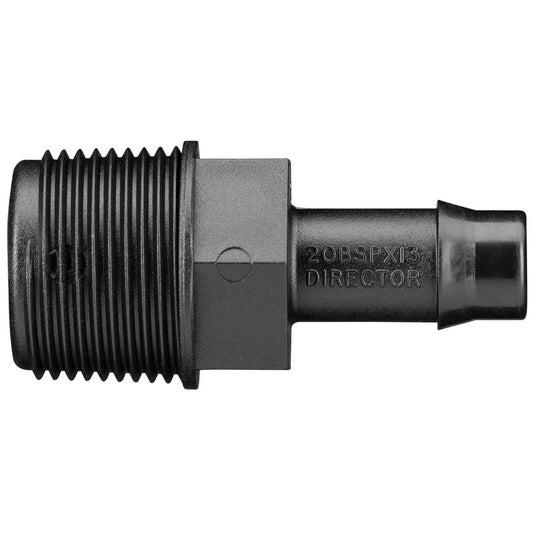 Toro 13mm Tail Bsp Male Director - 20mm Polypropylene - Durable - Auzzistore