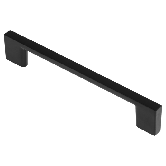 Kaboodle Kitchen Handle - 128mm - Aluminium - Matte Black Finish