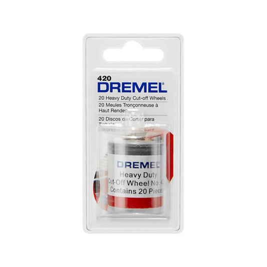 Dremel Cut Off Wheels 24mm 420 - 20 Pack - Brown - Auzzistore