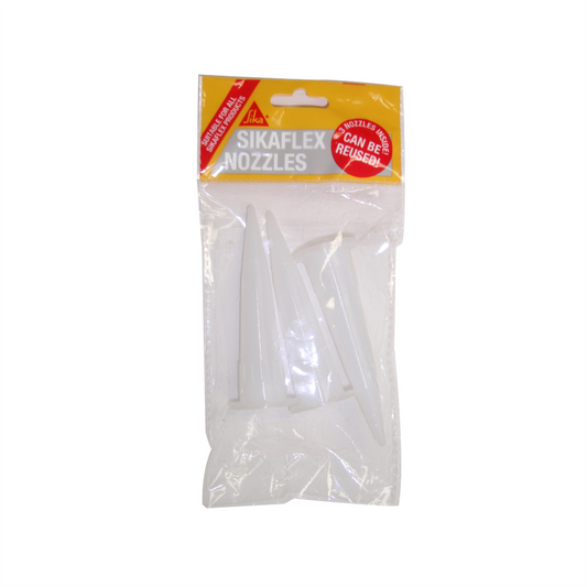 Sika Sikaflex Nozzles - 3 Pack - Plastic - Easy To Cut - Reusable - Auzzistore