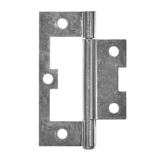 Pinnacle Fixed Pin Hinge - 100mm - Zinc Plated - Non Mortise