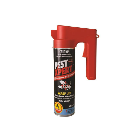 PestXpert Wasp Jet Spray 400g Aluminium Long Reach Instant Kill - Auzzistore
