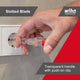 Wiha Voltage Tester 120-250V - Professional Screwdriver - Transparent Handle