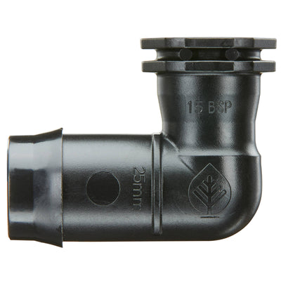 Toro Poly Elbow - 25mm x 15mm - Polypropylene - UV Stabilised