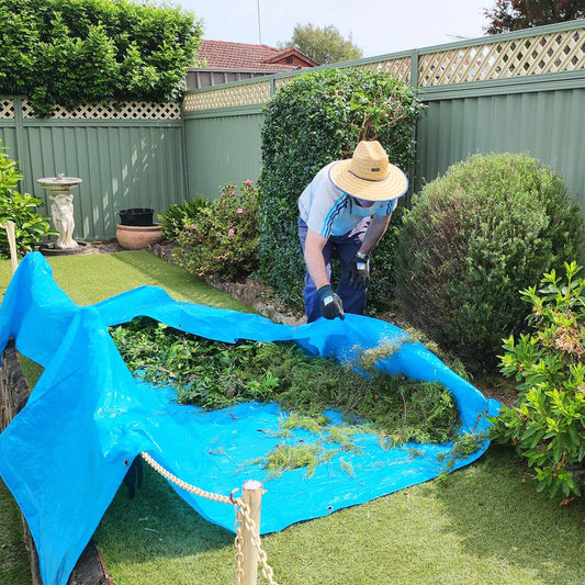 Jack 4 Medium Duty Tarpaulin 4.9m x 7.3m - UV Resistant - Tear & Water Resistant – view 2