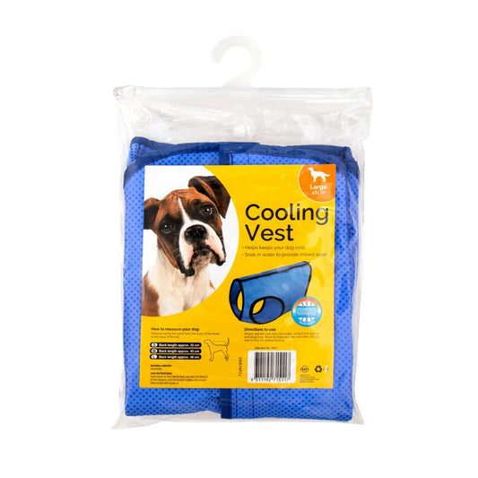 Dats Large Dog Cooling Vest - 48cm - Durable Polyester - Easy to Clean