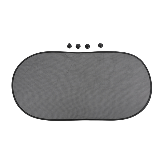 All Set Mesh Rear Window Sunshade - 50cm x 100cm - UV Protection - Easy Install