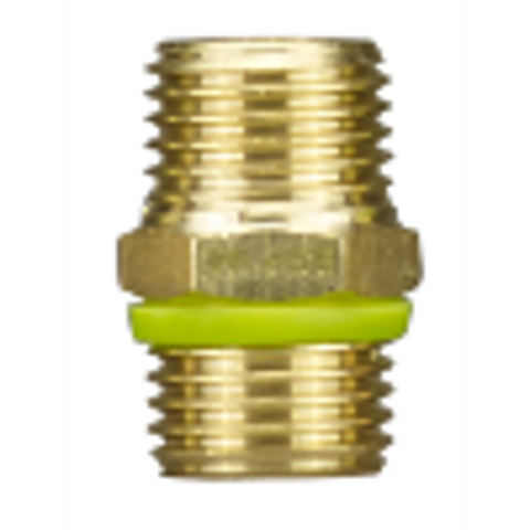 Powerfit 1/4 BSP Male to Male Connector Brass Air Tool Fitting - Auzzistore