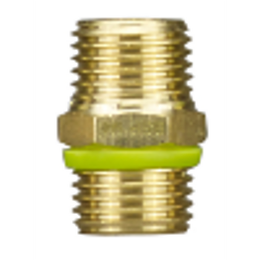 Powerfit 1/4 BSP Male to Male Connector Brass Air Tool Fitting - Auzzistore
