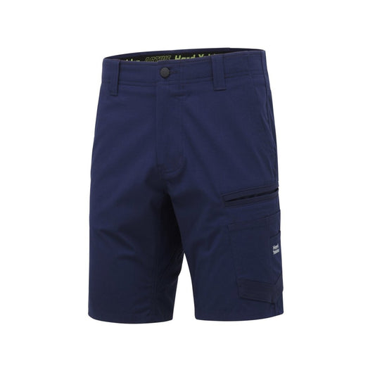 Hard Yakka Navy 3056 Raptor Rip Resistant Mid Length Short 107r - Durable Comfort