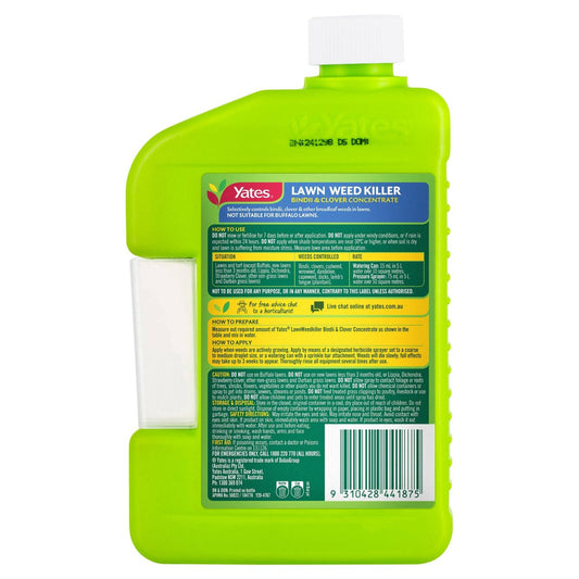 Yates Bindii and Clover Weedkiller - 500ml - Liquid - Broad Spectrum – view 2 - Auzzistore