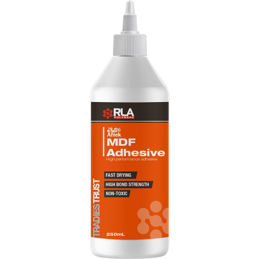 Aftek MDF Adhesive - 250ml - Beige Liquid - High Bond Strength - Auzzistore