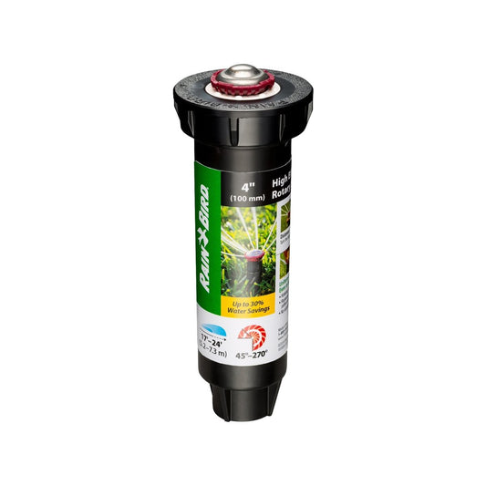 Rainbird High Efficiency Rotary Sprinkler - Adjustable Pattern 100mm - 5.2m to 7.3m Coverage - Water Saving – view 2 - Auzzistore