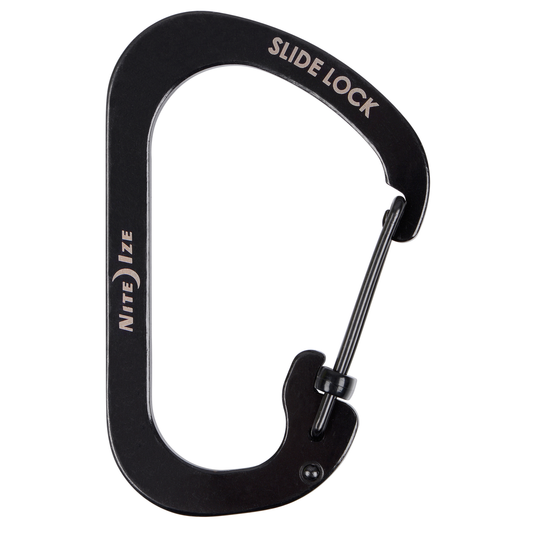 Nite Ize Carabiner Slide Lock - 53mm x 77mm - Stainless Steel - Lockable - Auzzistore