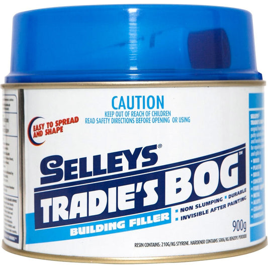Selleys Tradies Bog 900g Two Part Polyester Filler Easy To Sand - Auzzistore