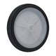 Move It 100mm White Plastic Centre Wheel - Rubber Tyre - Easy Install