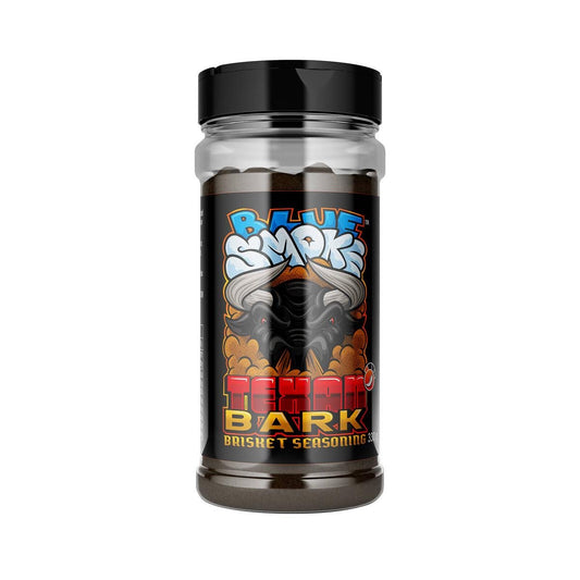 Blue Smoke Texan Bark Brisket BBQ Rub - 330g - Gluten-Free, Vegan-Friendly, Black Finish