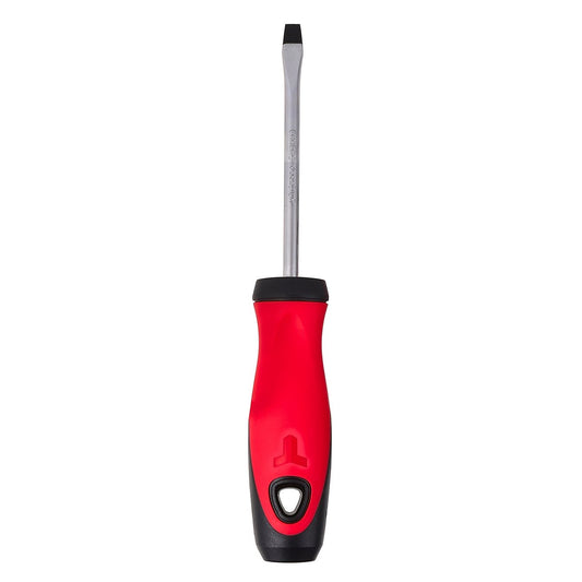 Trojan 100mm No 6 Slot Screwdriver - Red and Black - Magnetic Tip – view 2