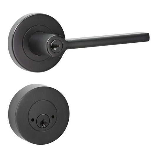 Lemaar Black Orba Security Set - 2 Piece - 65mm x 63mm x 120mm - Black - Auzzistore