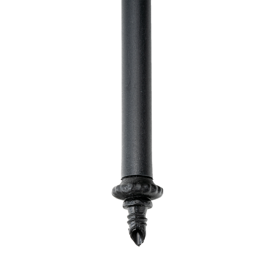 K Rain 215mm Rigid Riser with 4mm Adaptor 10 Pack - Black - Auzzistore