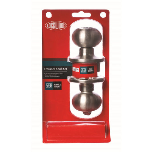Lockwood Entrance Set - 65mm - Stainless Steel - Easy Install – view 2 - Auzzistore