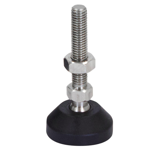 Richmond Levelling Foot - 40mm x M10 - Zinc Plated - Adjustable - Auzzistore