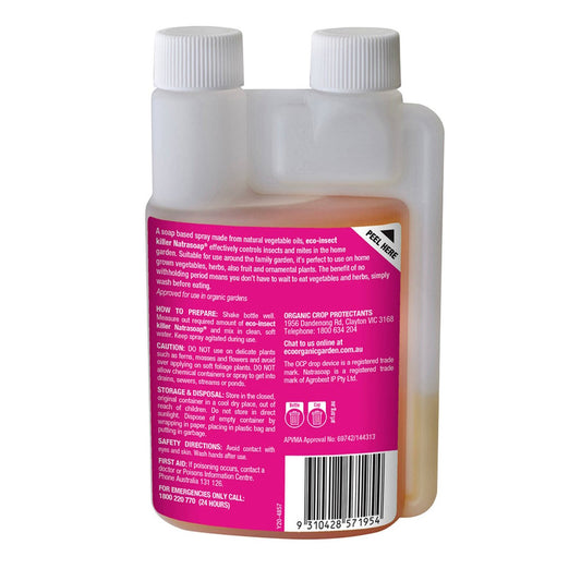Ocp Eco Insect Killer Concentrate 250ml - Soap-Based - Organic Approved – view 2 - Auzzistore