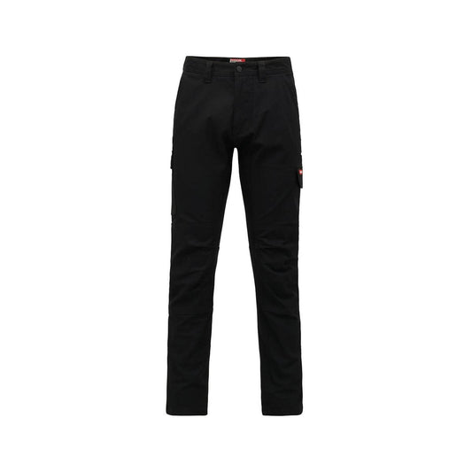Hard Yakka Black 3056 Stretch Canvas Cargo Pants Size 92r - Durable - Comfortable
