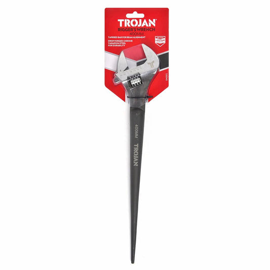 Trojan 400mm Riggers Wrench - CR-V Steel - Versatile - Durable