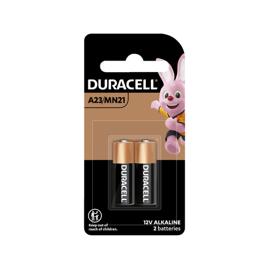 Duracell Specialty MN21 A23 Battery 2 Pack - 12V - Long-Lasting Power