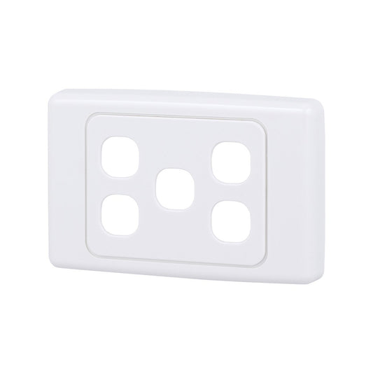 Deta 5 Aperture Grid Plate - 75mm x 115mm - Plastic - Indoor Use