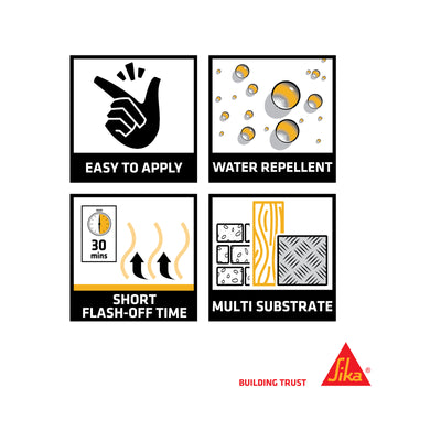 Sika 250ml Primer 3N - Adhesion Primer - Clear - Water Repellent - Easy Apply