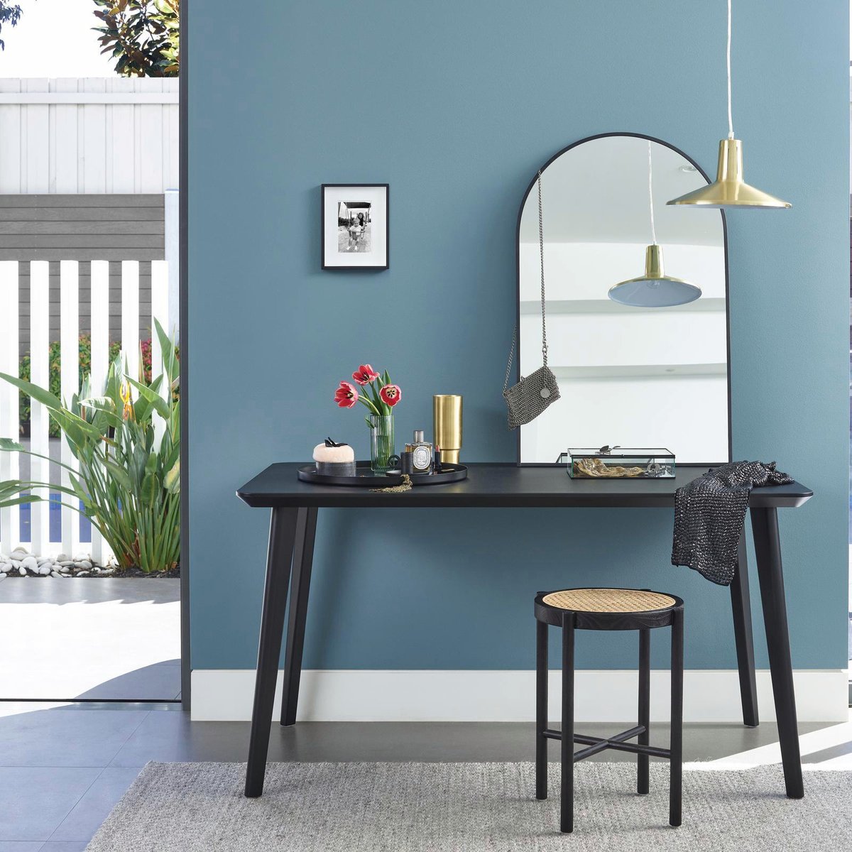 Porters 2L Hamptons Blue Eggshell Finish Washable Paint - 2L