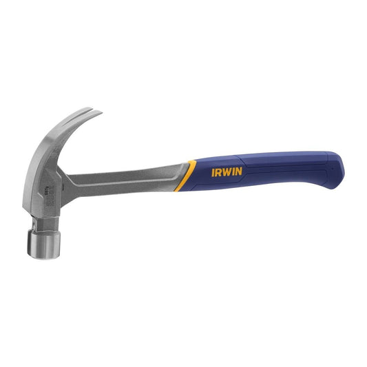 Irwin Steel Hammer - 20oz - Forged Steel - Vibe Defence Grip - Auzzistore