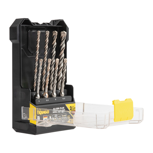Kango K2 SDS Plus Drill Bit Set - 8 Pieces - 5x110mm to 10x160mm - Durable – view 2 - Auzzistore